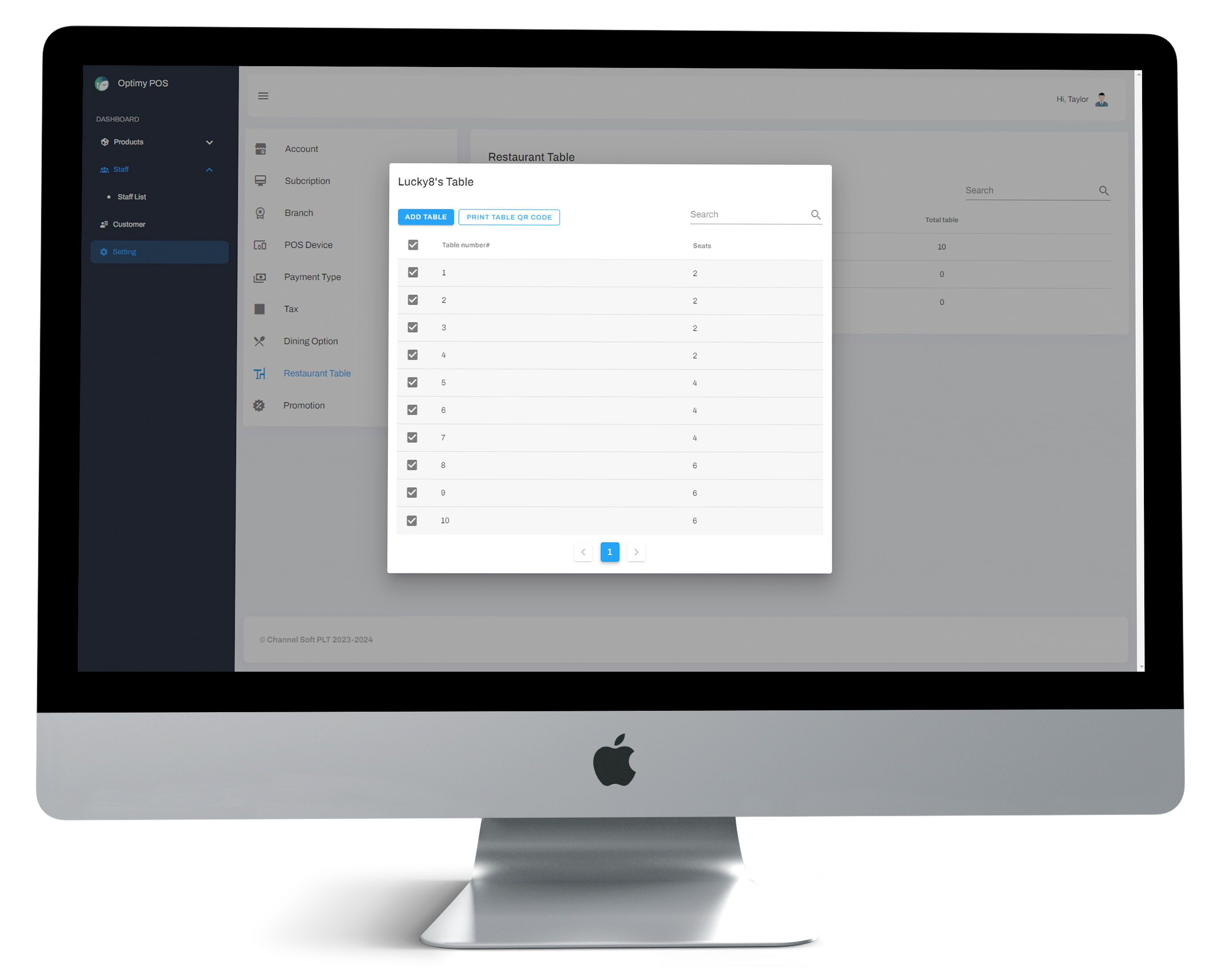 iMac Mockup Silver3
